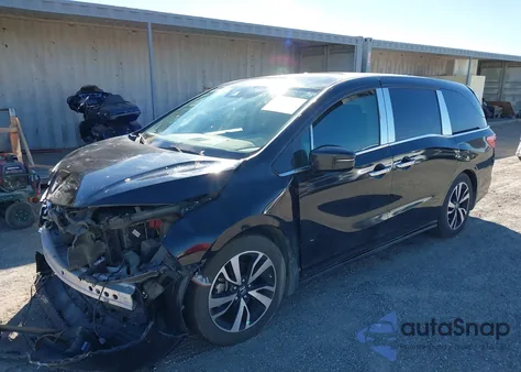 2018 Honda Odyssey Elite from USA, damaged, VIN 5FNRL6H91JB091366